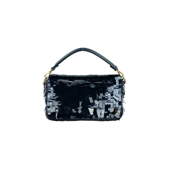 Fendi Sequin Mini Baguette Two-Way Bag - Picture 2 of 9